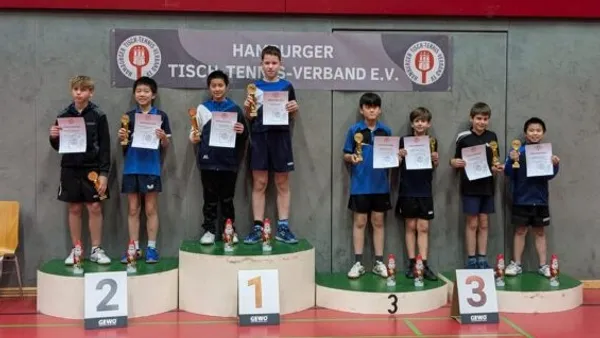 …und noch eine Medaille bei den Hamburger Meisterschaften!