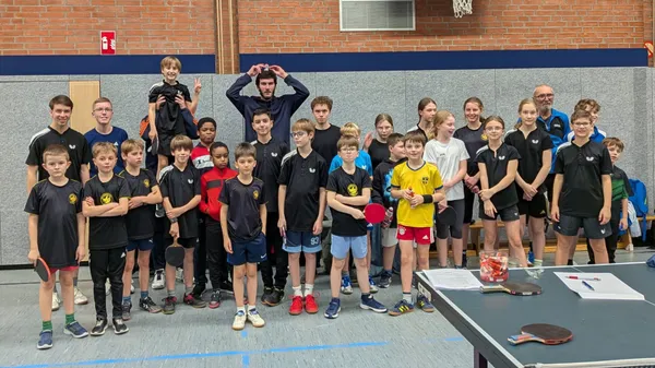 Weihnachtstraining mit der Jugendabteilung