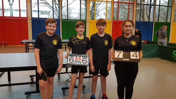 Schülermannschaft holt die ersten Punkte!